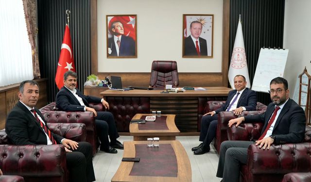Milletvekili Debgici, İl Milli Eğitim Müdürü Baydur’u Ziyaret Etti