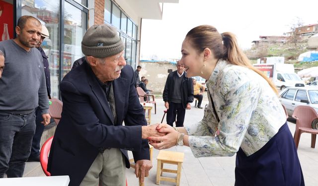 Milletvekili Dora, Göksun Ericek Mahallesi’ni Ziyaret Etti