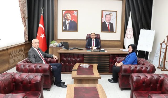 Milli Eğitim Müdürü Baydur’a Ziyaretler Sürüyor