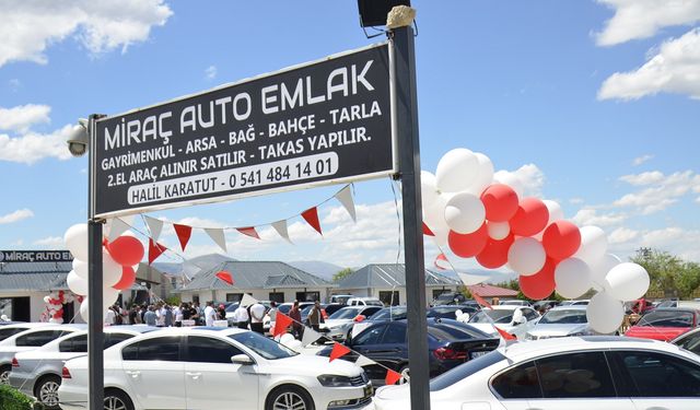Miraç Auto ve Emlak Görkemli Bir Açılışla Hizmete Başladı