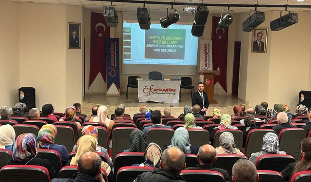 Ömer Karaoğlan Eğitim Atölyesi’nden Öğrenci ve Velilere Yönelik YKS Semineri