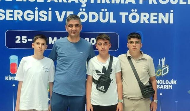 TÜBİTAK’ta Elbistan’dan Final Gururu