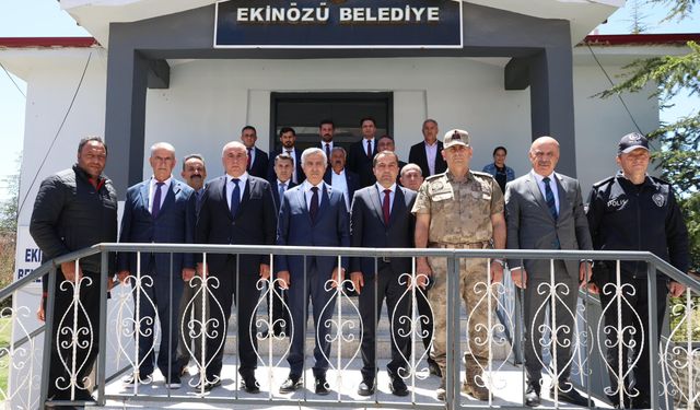 Vali Ünlüer Ekinözü’nde Önemli Temaslarda Bulundu
