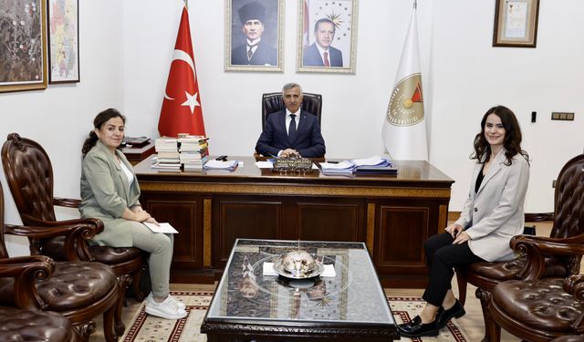 Vali Ünlüer’e Ziyaretler Devam Ediyor