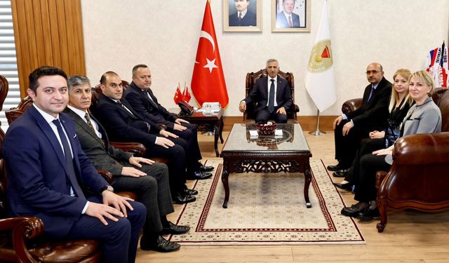 Vali Ünlüer’e Ziyaret