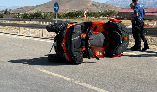 Afşin’de ATV Kazası: 1 Kişi Yaralandı