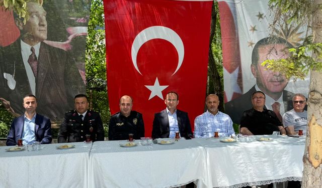 Afşin’de Resmi Bayramlaşma Töreni Düzenlendi