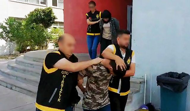 Adana'da güvenlik kamerasından kimlikleri belirlenen 3 hırsızlık şüphelisi tutuklandı