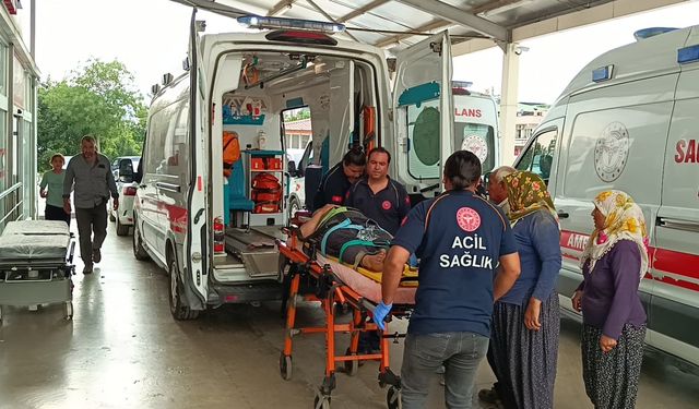 Adana'da iki otomobilin çarpıştığı kazada 4 kişi yaralandı