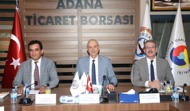 Adana'da "Kapalı Devre Sulama Sistemi" toplantısı düzenlendi