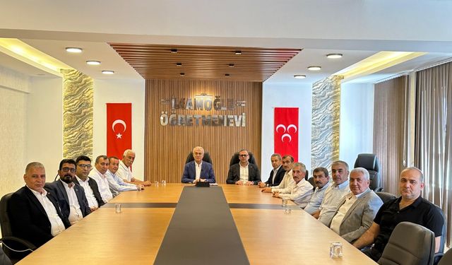 Adana'da MHP ilçe başkanları toplantısı yapıldı