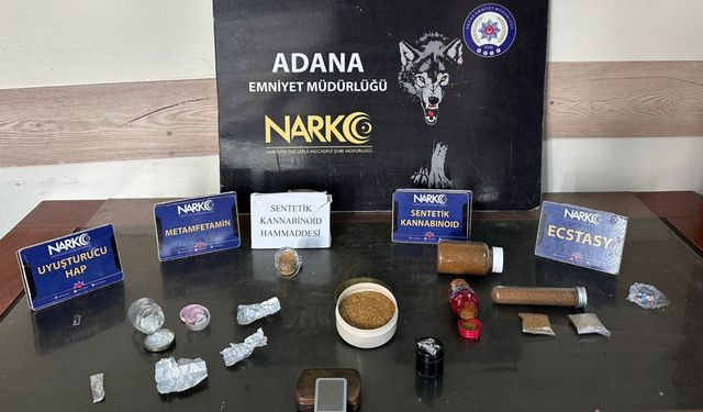 Adana'da uyuşturucu operasyonunda yakalanan 6 zanlı tutuklandı