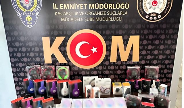 Antalya'da kaçakçılık ve organize suçlarla mücadele kapsamında çalışmalar yapıldı