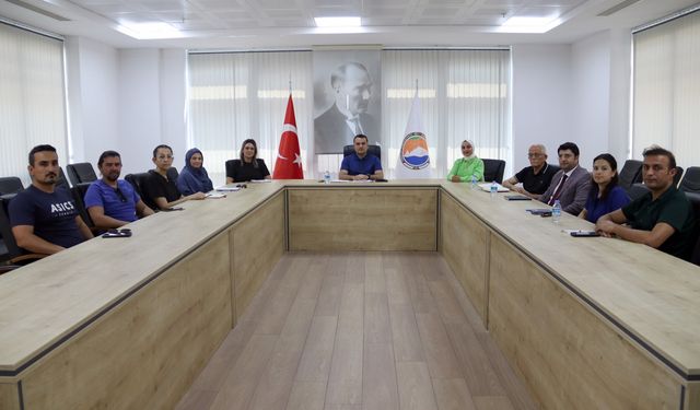 Finike Kaymakamlığı, Avrupa Birliği ve Dış İlişkiler Proje Birimi Toplantısını yaptı