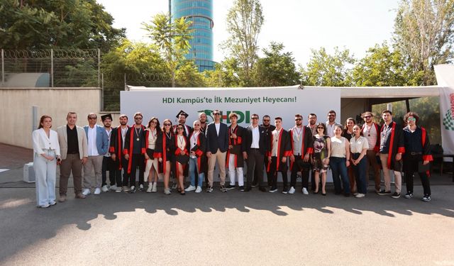HDI Kampüs ilk mezunlarını verdi