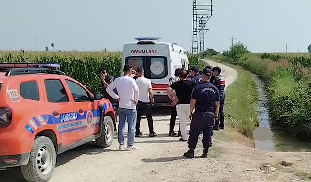 Mersin'de kayıp olarak aranan kişi sulama kanalında ölü bulundu