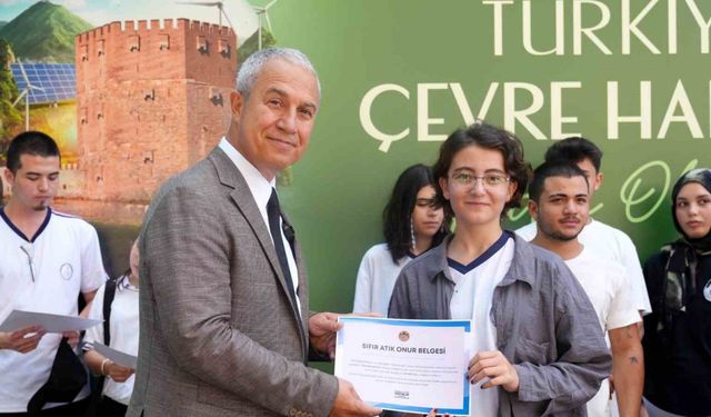 Alanya’da çevreci ödüller sahiplerini buldu