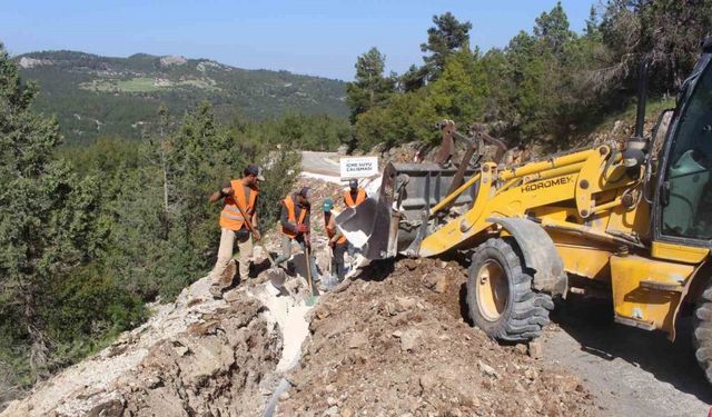 ASAT’tan Korkuteli’de 28 kilometrelik içme suyu çalışması