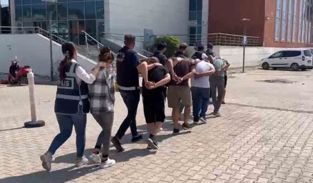 İskenderun’da hapis cezasıyla aranan 8 kişi yakalandı