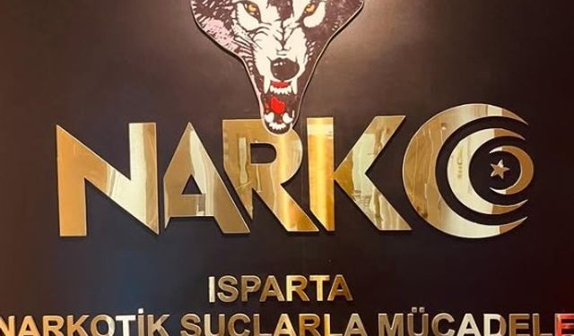Isparta’da uyuşturucu operasyonlarında 1 kişi tutuklandı, 2 şüpheli gözaltına alındı