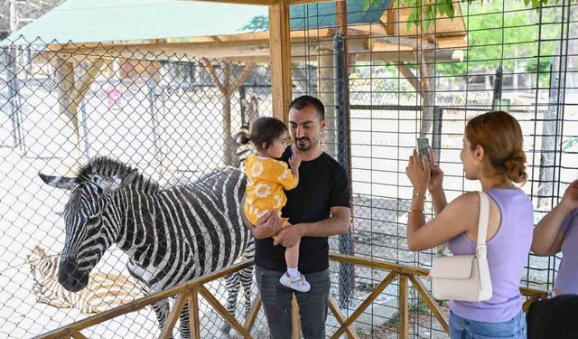 Tarsus Doğa Parkı, bayramda ziyaretçi akınına uğradı
