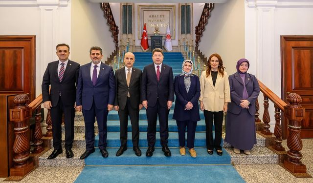 AK Parti Kahramanmaraş Milletvekilleri’nden Adalet Bakanı Yılmaz Tunç'a Ziyaret