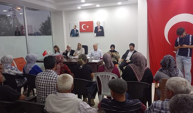 AK Parti Nurhak İlçe Danışma Toplantısı Düzenlendi