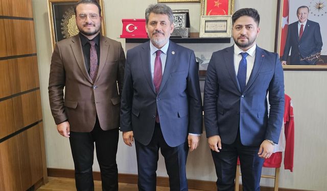 Gençlik Kolları Başkanı Güneş’ten Milletvekili Debgici'ye Ziyaret