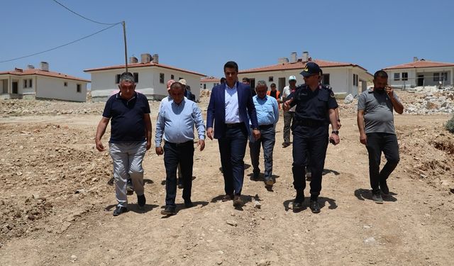 Kaymakam Demirel, Kırsal Konutları Ziyaret Etti