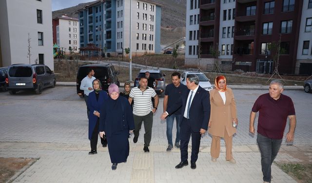 Milletvekili Tuba Köksal, Ketizmen TOKİ Evlerinde Ziyarette Bulundu