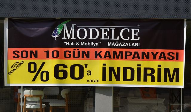 MODELCE Mobilya’da Dev Kampanya Başladı!