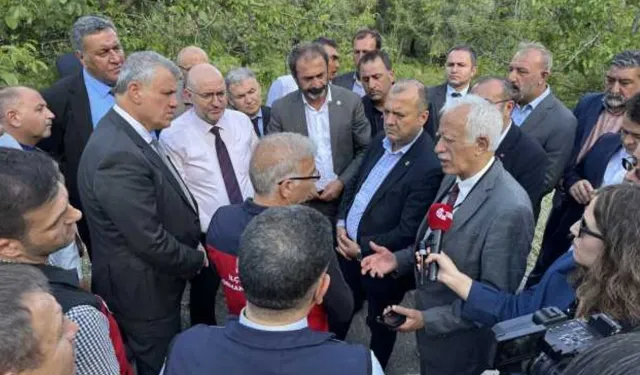 TBMM Zirai Don Komisyonu, Kahramanmaraş'ta ceviz bahçelerinde inceleme yaptı
