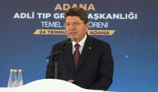 Bakan Tunç, Adana Adli Tıp Grup Başkanlığı binası temel atma töreninde konuştu: (2)