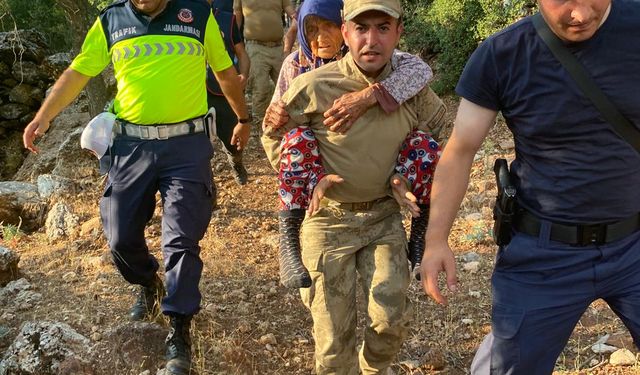 Burdur'da kayıp olarak aranan yaşlı kadın bulundu