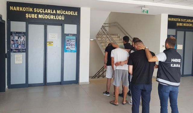 Uyuşturucu Operasyonunda 3 Zanlı Tutuklandı