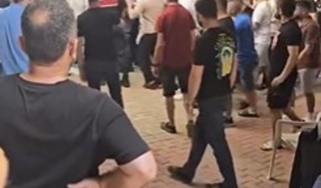 Alanya’da marka avukatları ile esnaf arasındaki arbedede 6 gözaltı