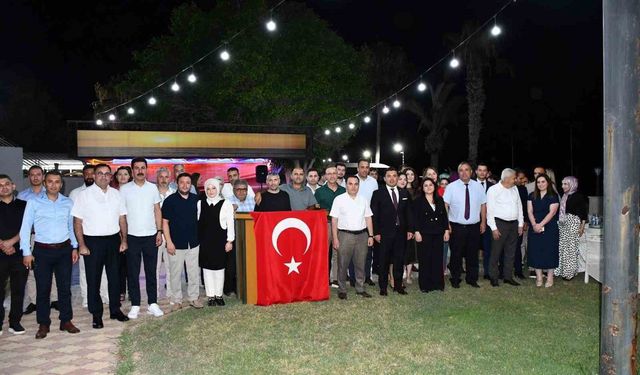 Anamur ve Aydıncık’taki hakim ve savcılara veda programı