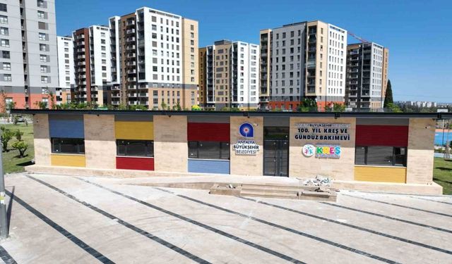 Antalya Büyükşehir Belediyesi kreş sayısını artırıyor