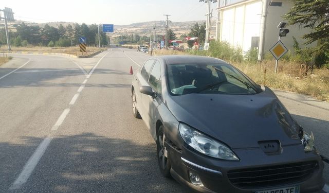 Isparta’da iki otomobil çarpıştı: 1 yaralı
