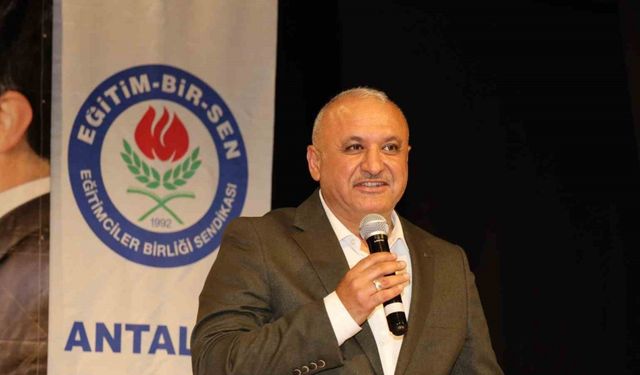Memur Sen Antalya İl Temsilcisi Miran: "Refah payı istiyoruz"