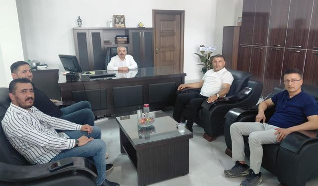 AK Parti Afşin İlçe Teşkilatından 2. Noterlik Ziyareti