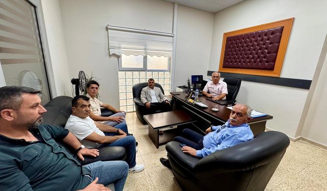 Karabulut ve Aycan'dan Nüfus Müdürlüğü'ne Ziyaret