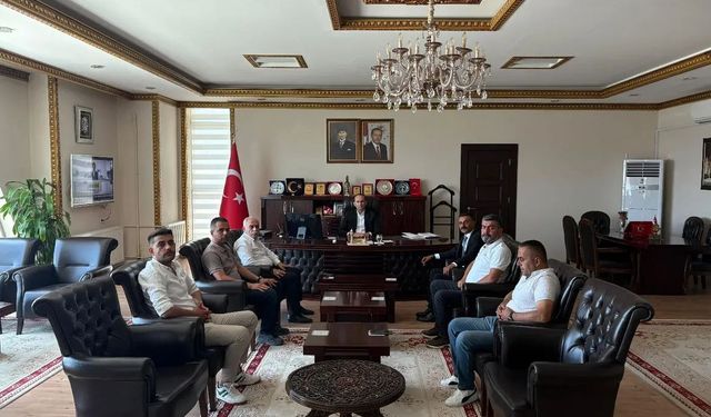 Kaymakam Sarıdoğan’a Ziyaretler Devam Ediyor