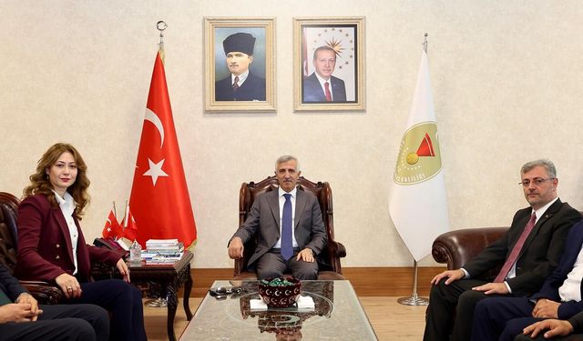 Milletvekili Dora’dan Vali Ünlüer’e Ziyaret