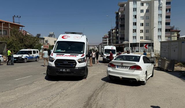 Afşin’de Motosiklet ile Otomobil Çarpıştı: 1 Yaralı