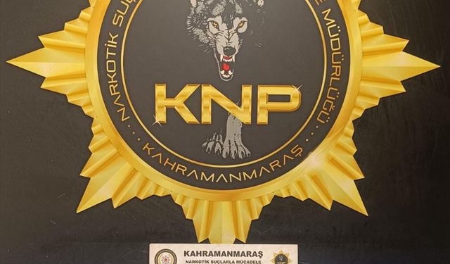 Kahramanmaraş'ta uyuşturucu operasyonunda 3 zanlı tutuklandı
