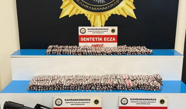 Kahramanmaraş'ta uyuşturucu ticareti yapan zanlı tutuklandı
