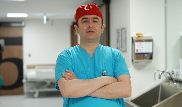 Kapalı ameliyatla testis kanserinden kurtuldu
