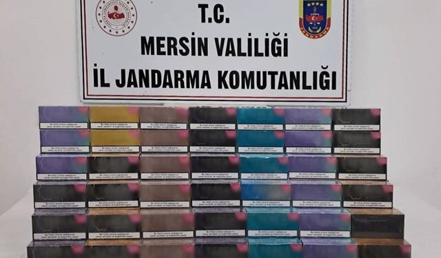 Mersin'de 19 bin 155 makaron ele geçirildi