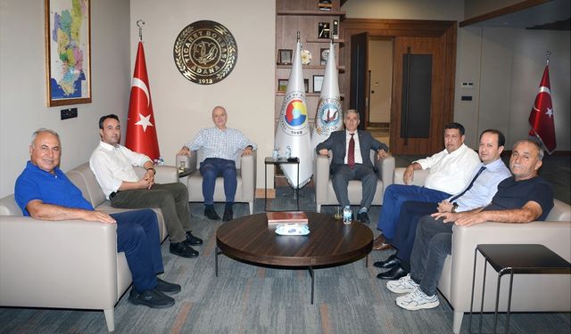 TKDK Adana-Mersin Koordinatörü Beytullah Uygur, Adana Ticaret Borsasını ziyaret etti